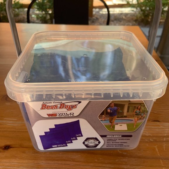 Authentic Cornhole Bean Bags - Set of 4 - Picture 1 of 3